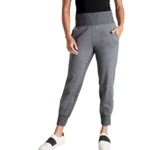 Athleta Venice High Rise Jogger Pants Charcoal Gray Outdoors Athletic Workout XS